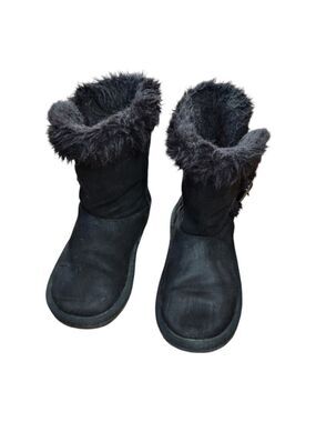 Children's Place Girls Winter Boots Faux Fur Size 1